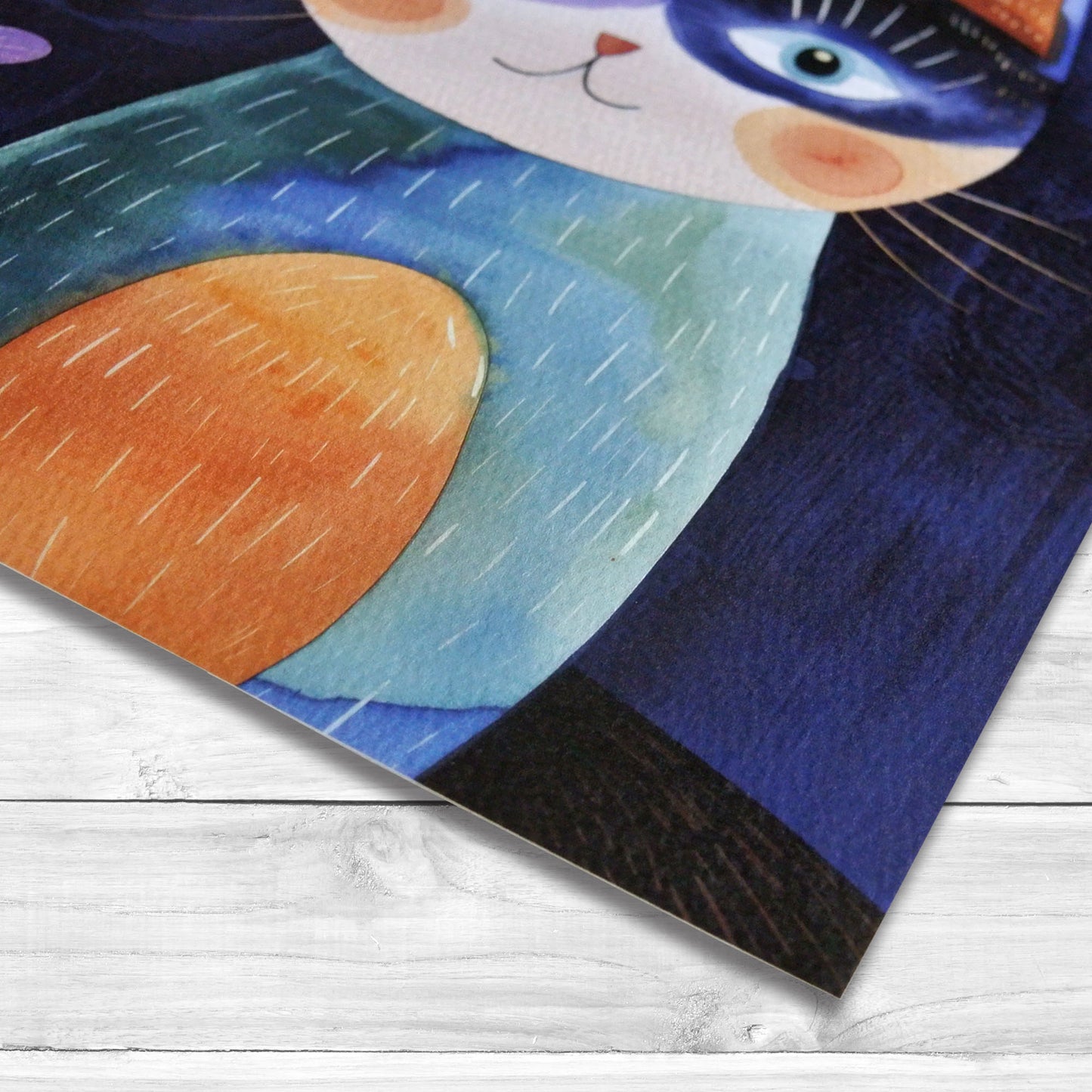 クレバーキャット《賢い猫》 A4