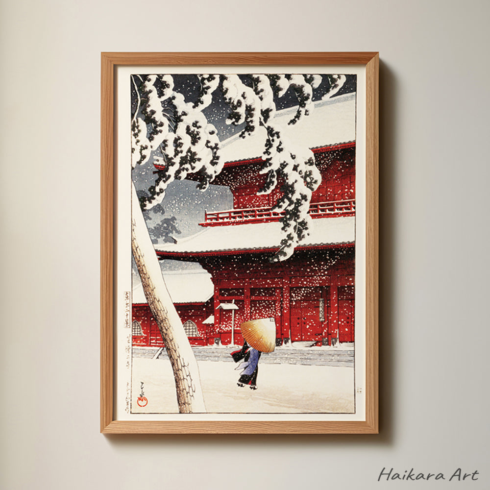 Set of 4 from 16 (A4) - Kawase Hasui
