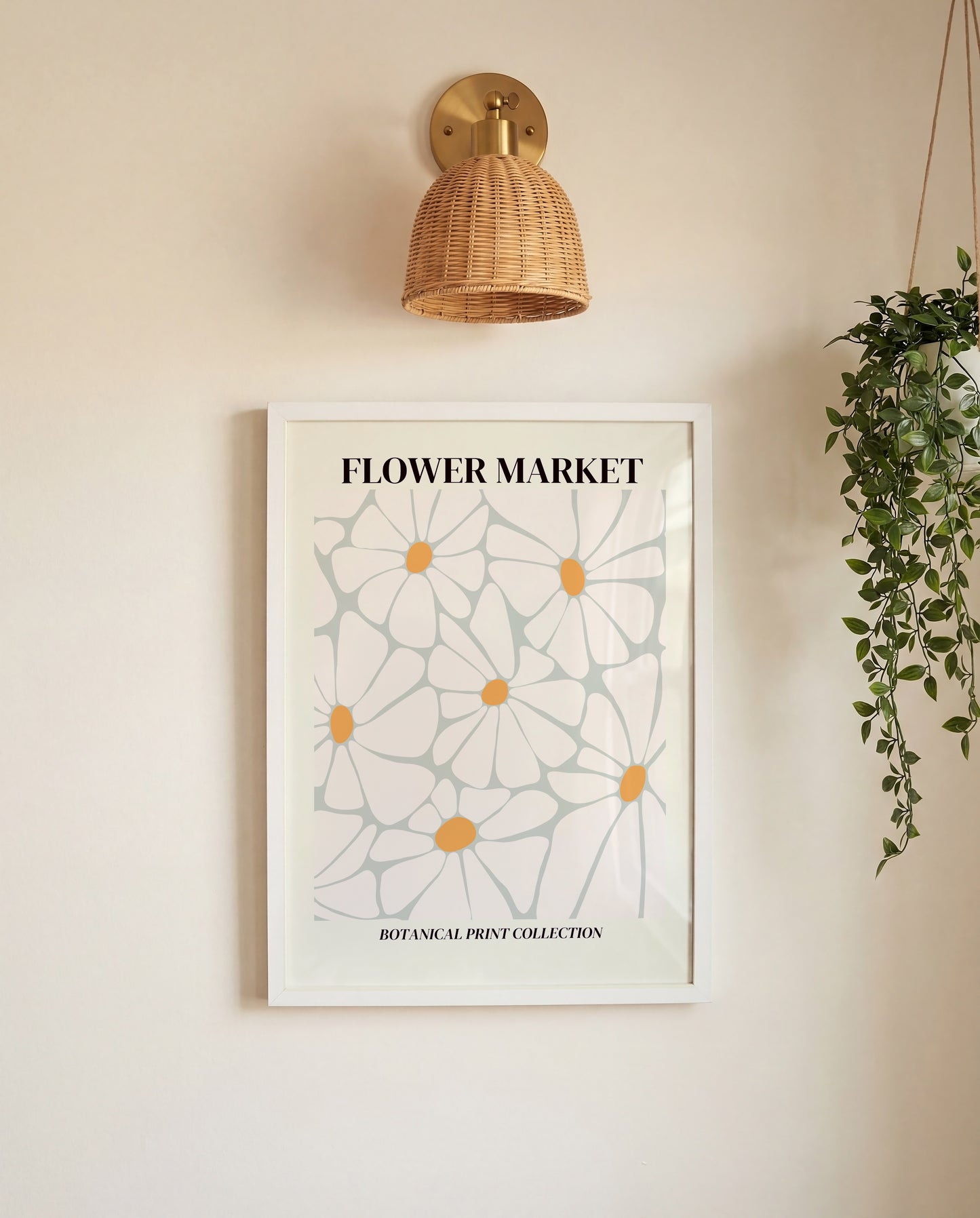 花市場《flower Market》A4