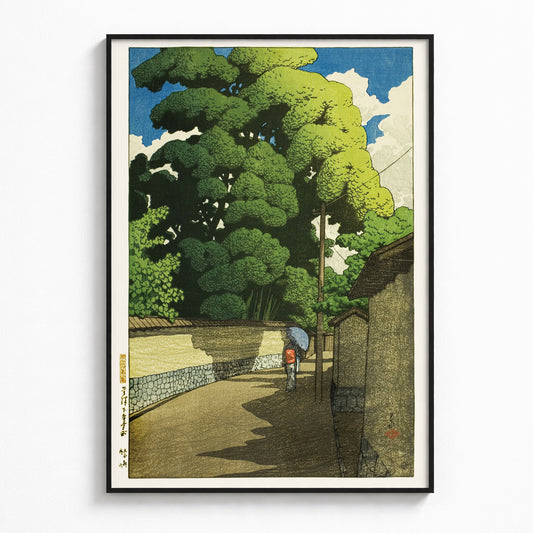 旅情詩人 12枚セット 川瀬巴水 A4サイズ 木版画複製 日本製