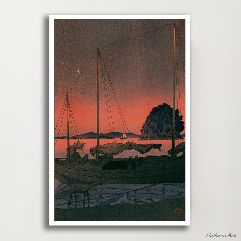 Set of 3 from 17 prints (12×18) - Kawase Hasui