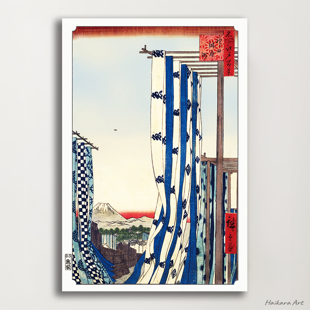 Set of 3 from 8 prints (12×18 )- Utagawa Hiroshige
