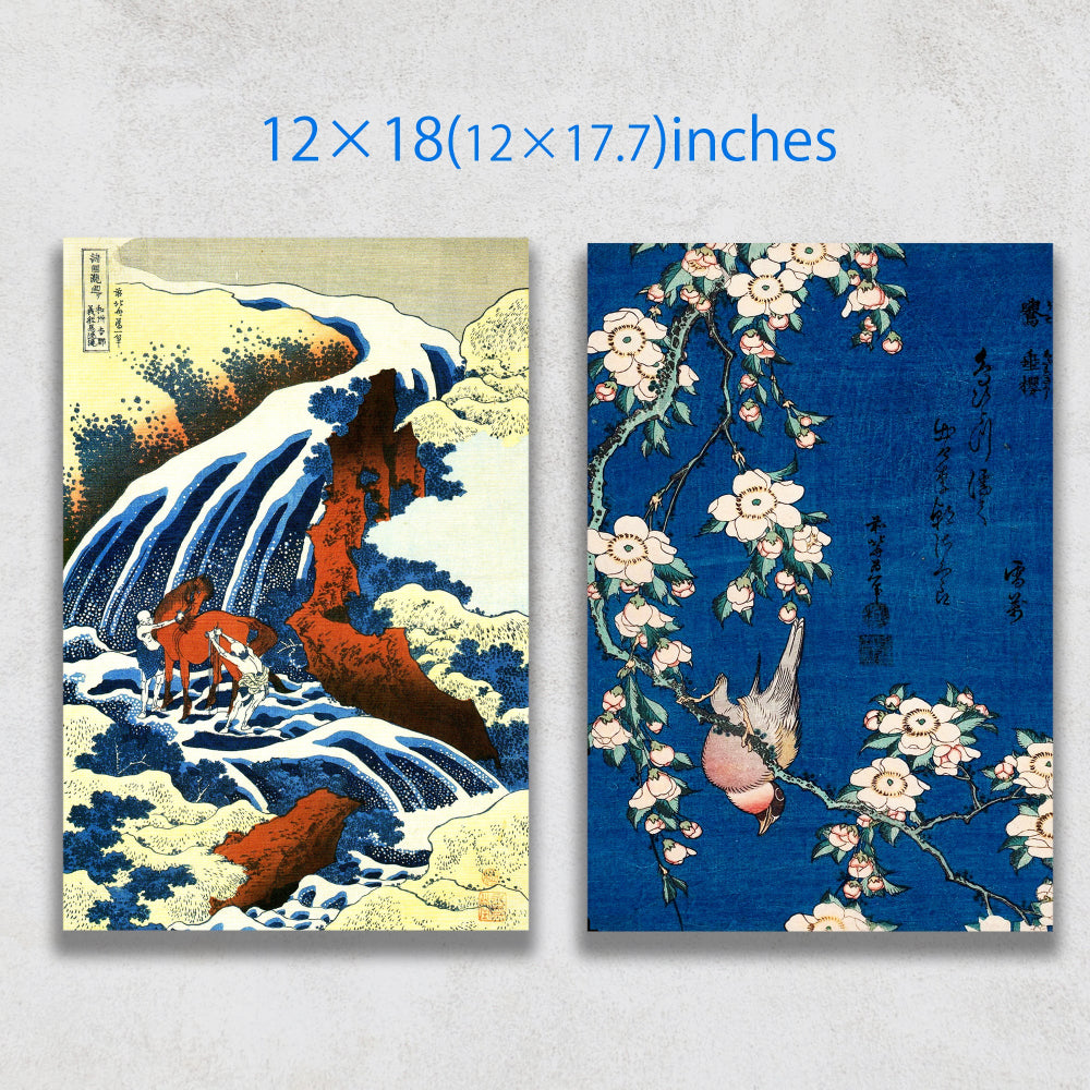 Set of 9 - HOKUSAI ART /葛飾北斎