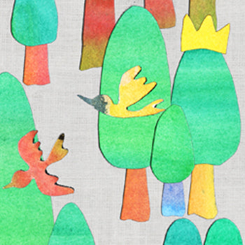 ふたつの森、自然、絵画