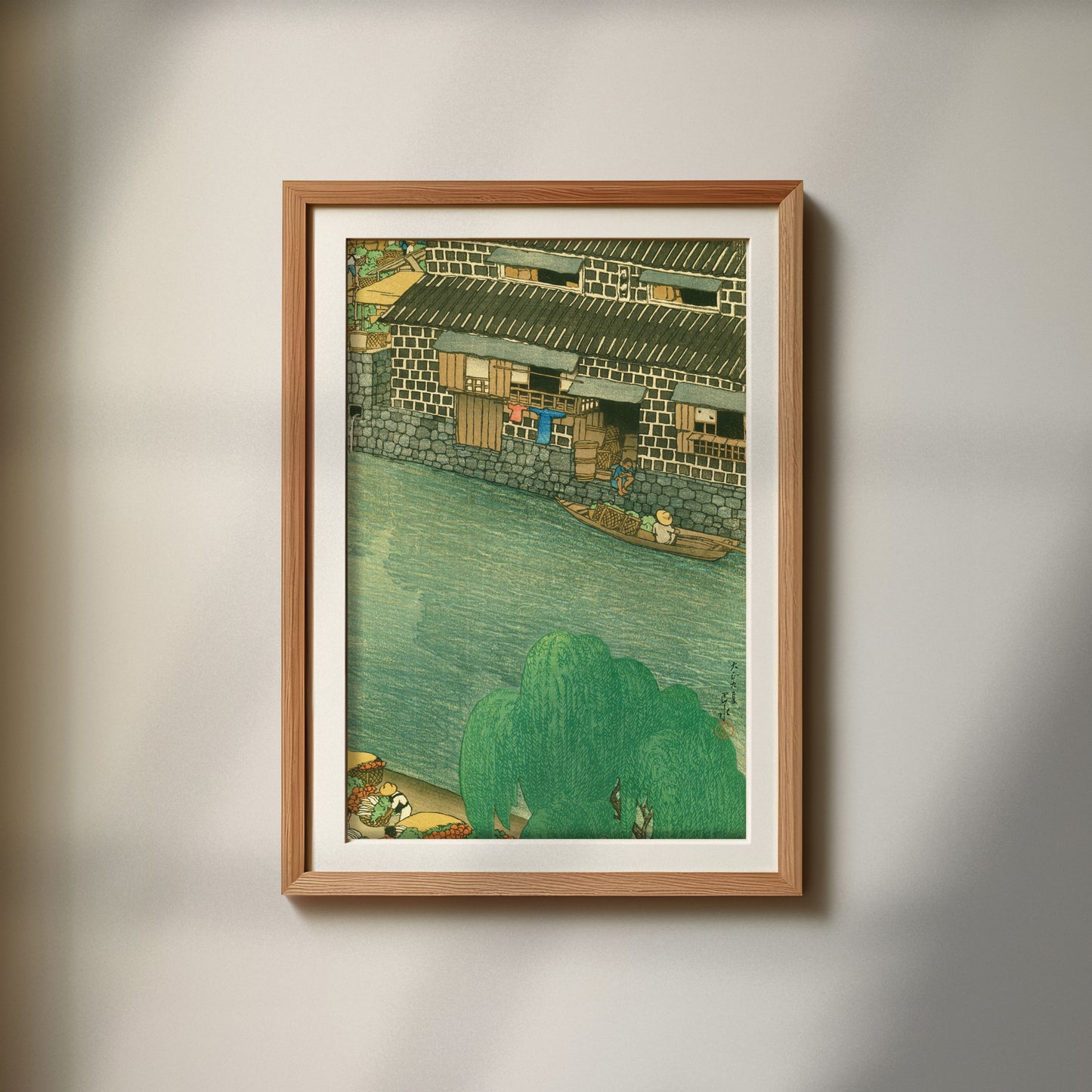 10枚セット 16作品より選択 川瀬巴水  12×18(11×17＋マージン）  木版画複製 　日本製