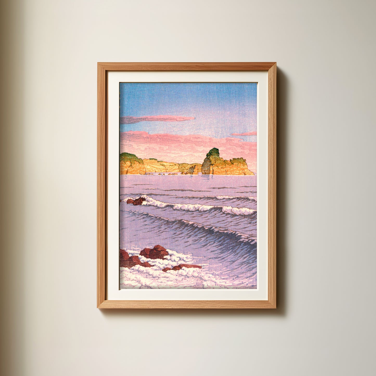 10枚セット 16作品より選択 川瀬巴水  12×18(11×17＋マージン）  木版画複製 　日本製