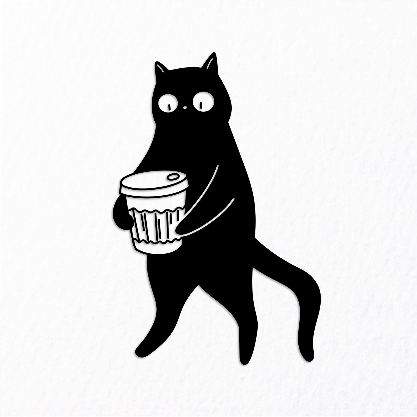 P-19  猫の喫茶店《cat cafe》A3