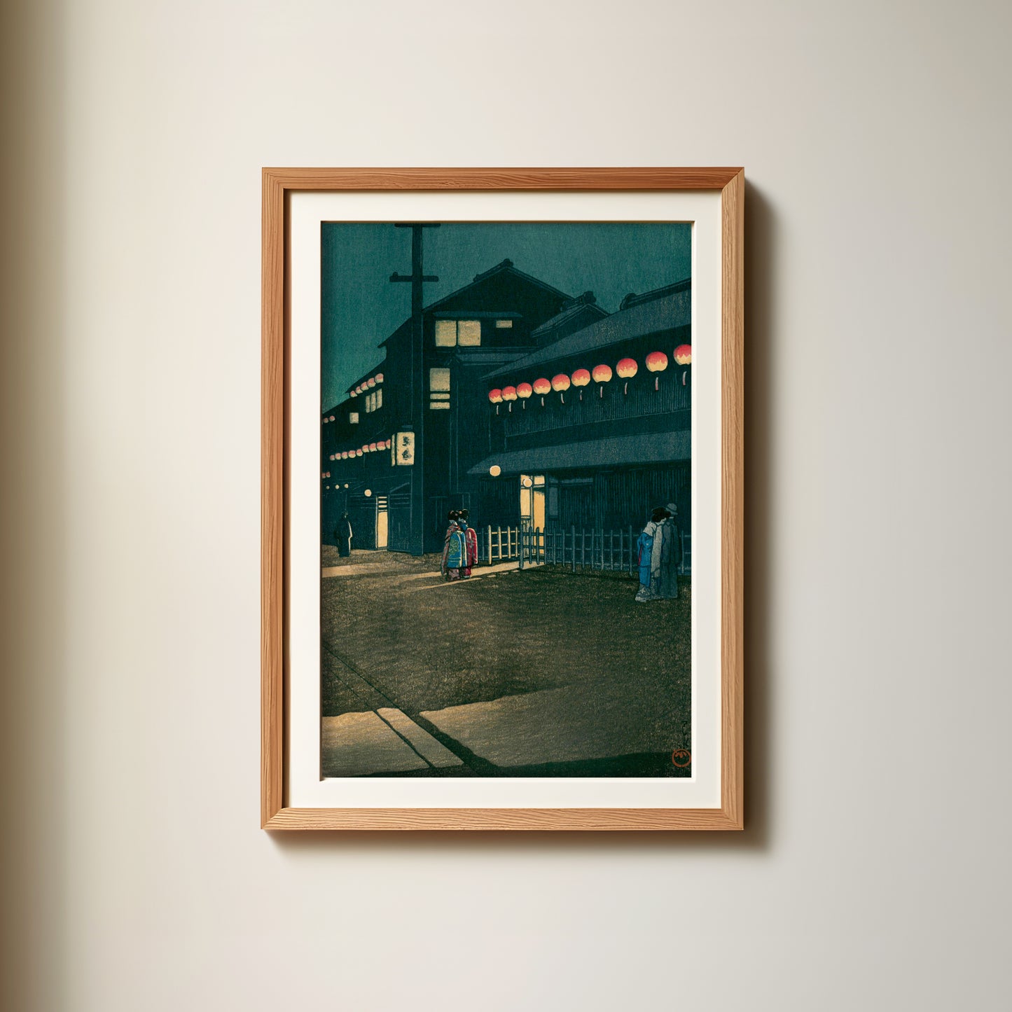 10枚セット 16作品より選択 川瀬巴水  12×18(11×17＋マージン）  木版画複製 　日本製