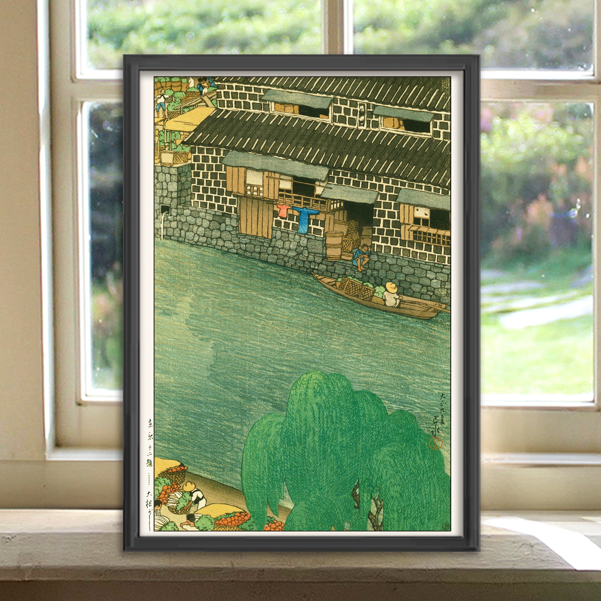 3枚セット16 種類より選択 A4 / 川瀬巴水 日本製 木版画複製 絵画 新