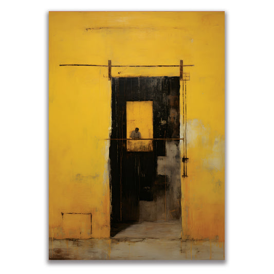 P-17 窓の風景 《Abstract Art》 A3 A4 2枚セット