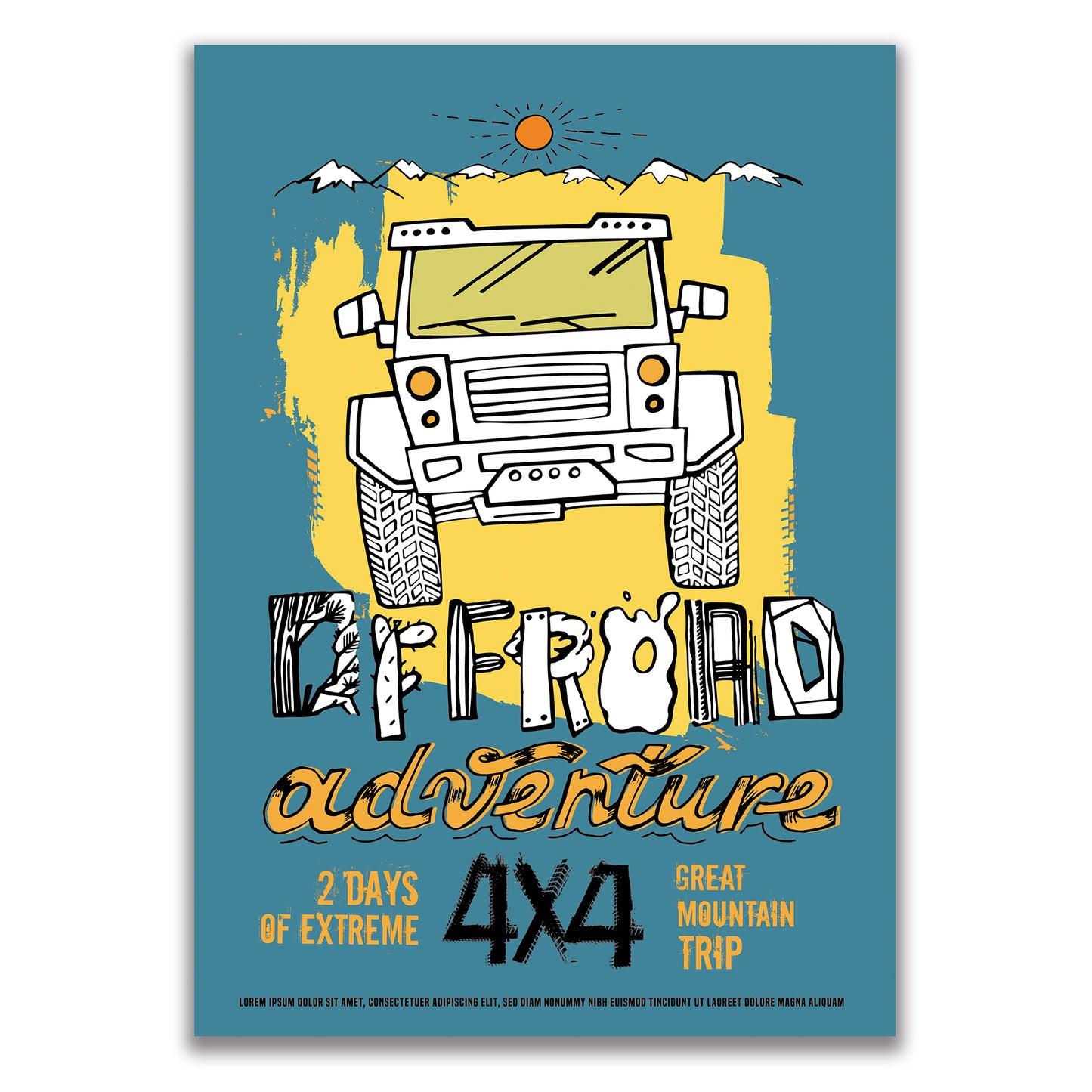 P-16 オフロード・アドヴェンチャー「Offroad Adventure」A3
