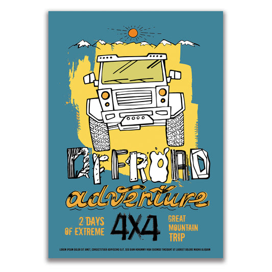 P-16 オフロード・アドヴェンチャー「Offroad Adventure」A3
