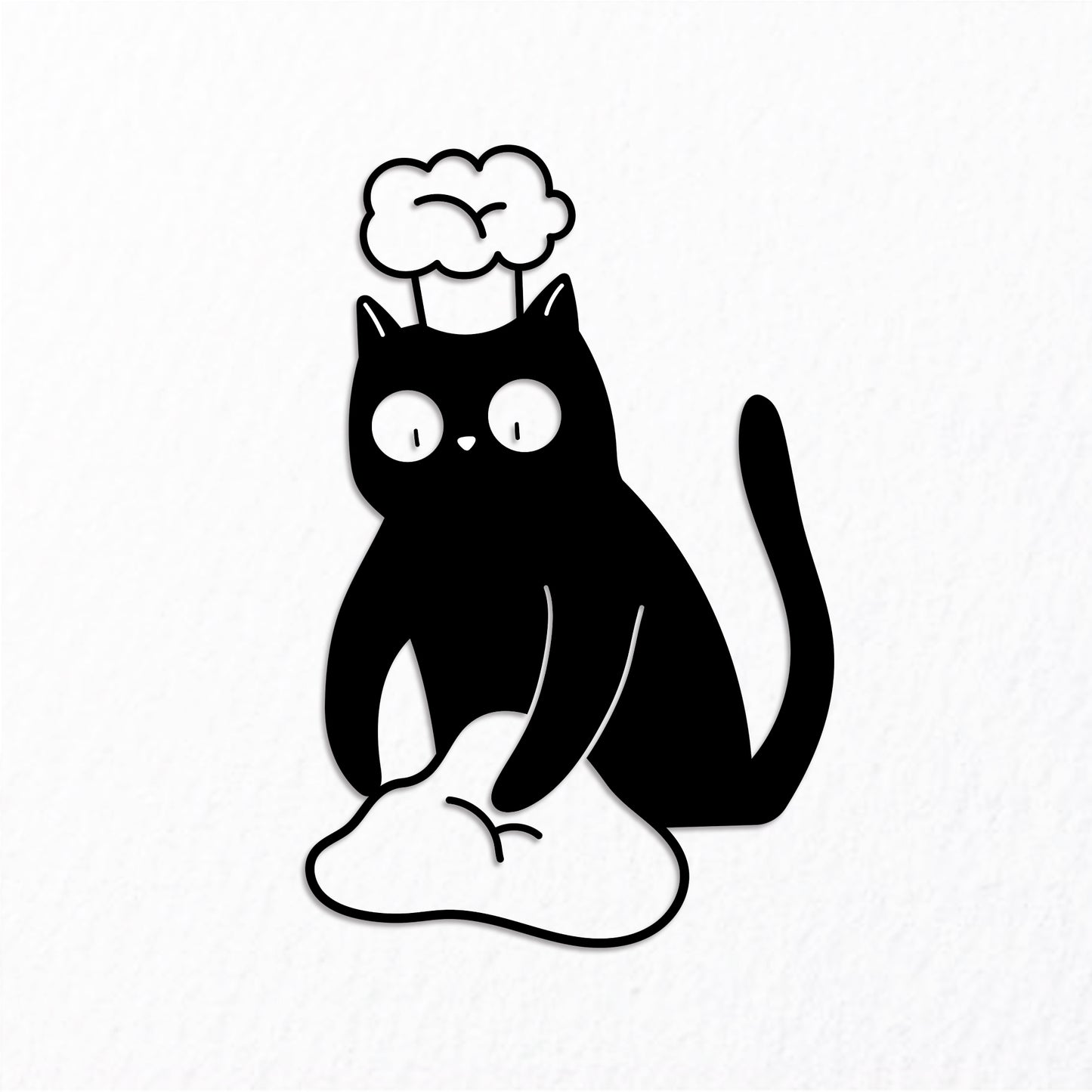 P-19  猫の喫茶店《cat cafe》A3