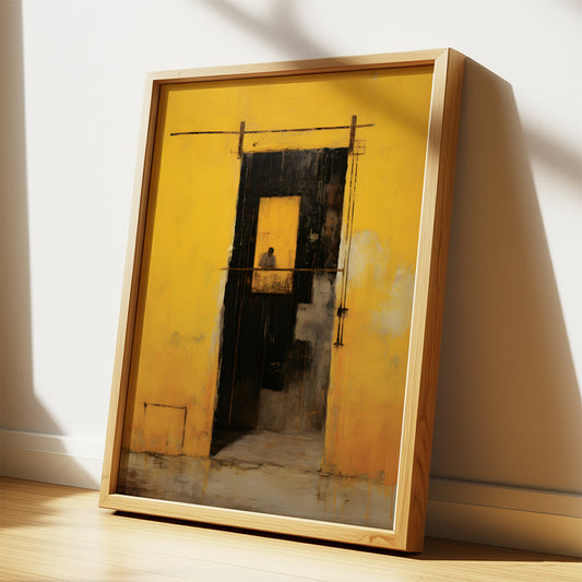 P-17 窓の風景 《Abstract Art》 A3 A4 2枚セット