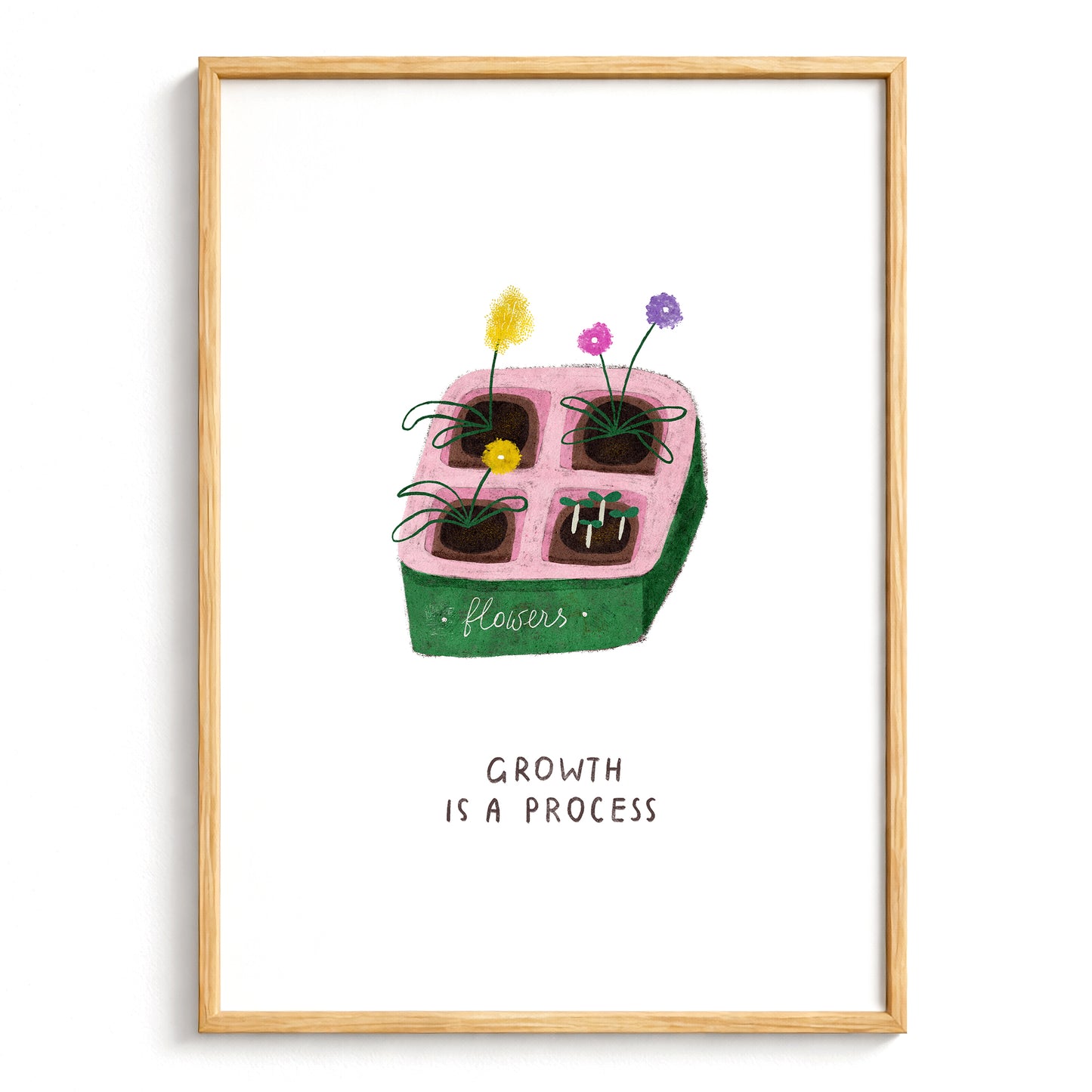 Grows is a process  A4