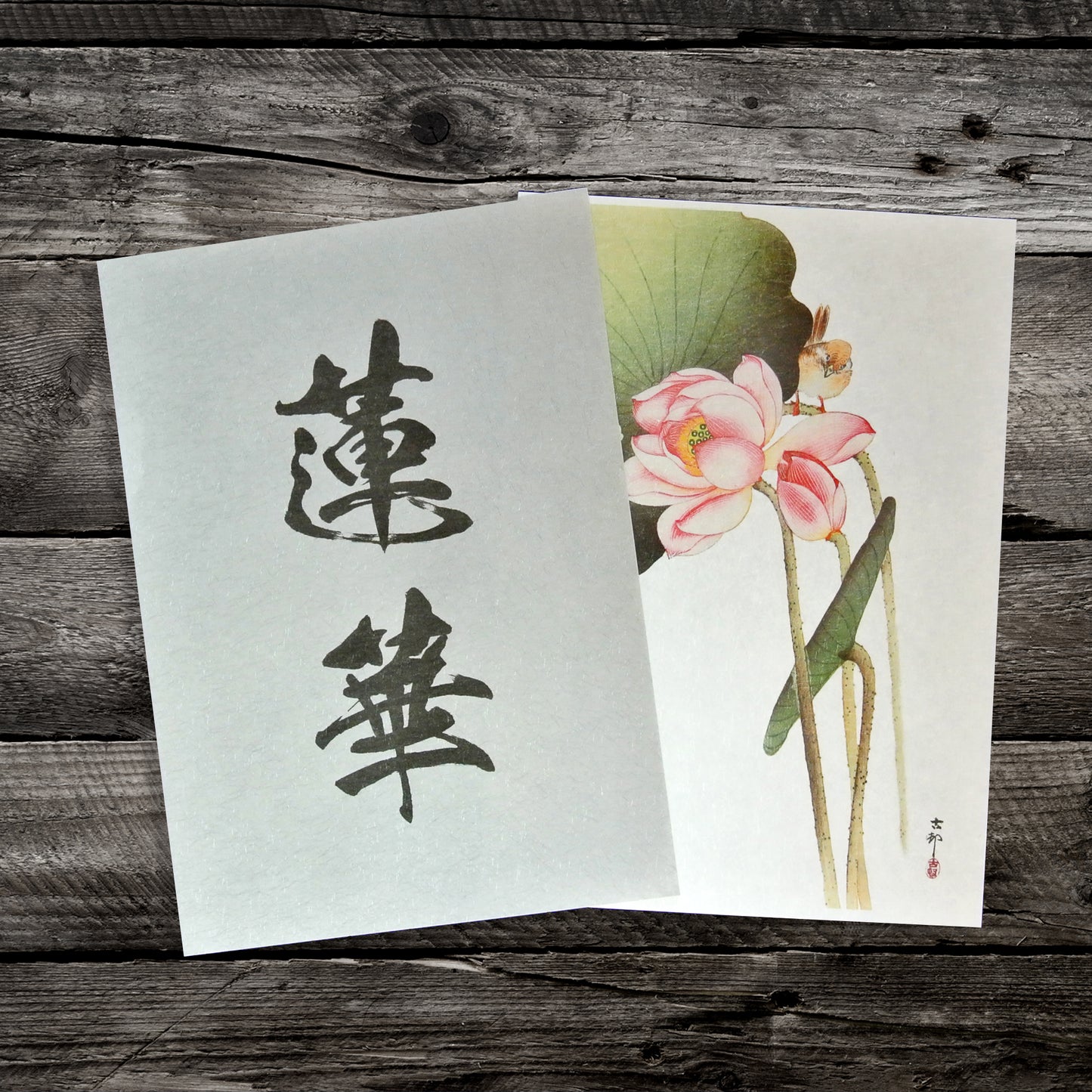 Japanese Art & Calligraphy Set with Paper