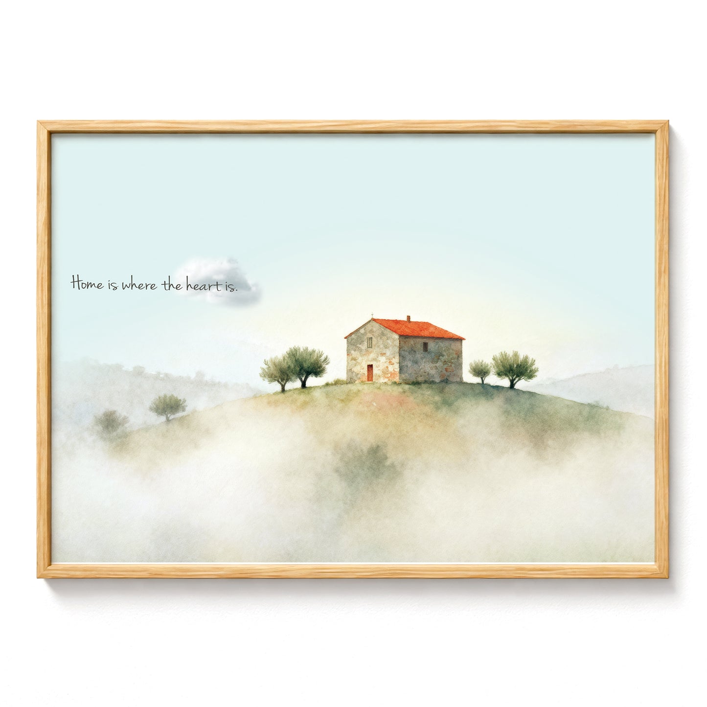 P-01  心のある場所が私の家《Home is where the heart is》A3