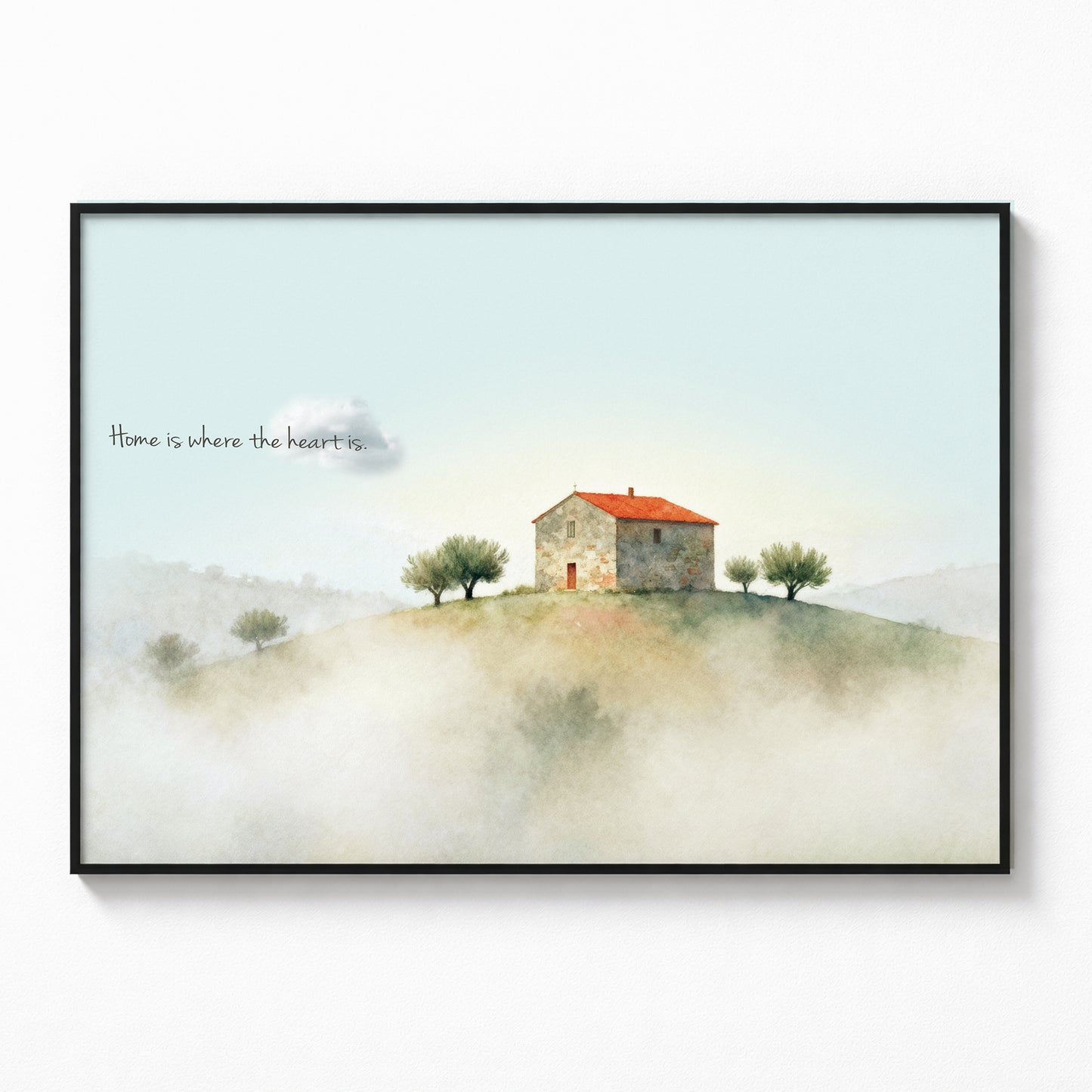 P-01  心のある場所が私の家《Home is where the heart is》A3