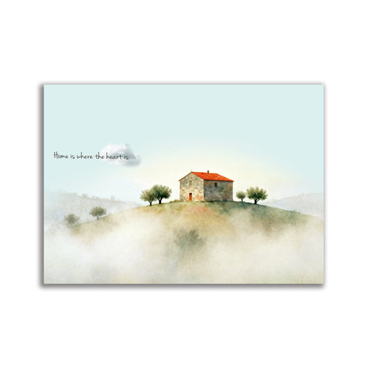 P-01  心のある場所が私の家《Home is where the heart is》A3