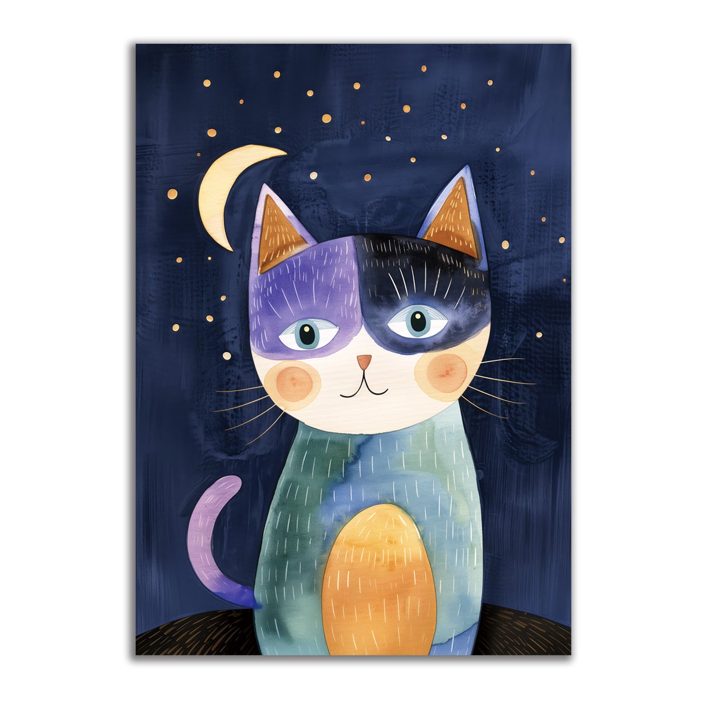 クレバーキャット《賢い猫》 A4