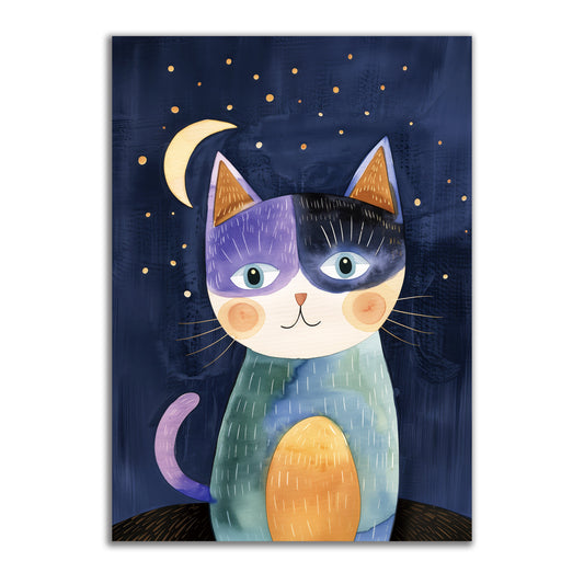 クレバーキャット《賢い猫》 A4