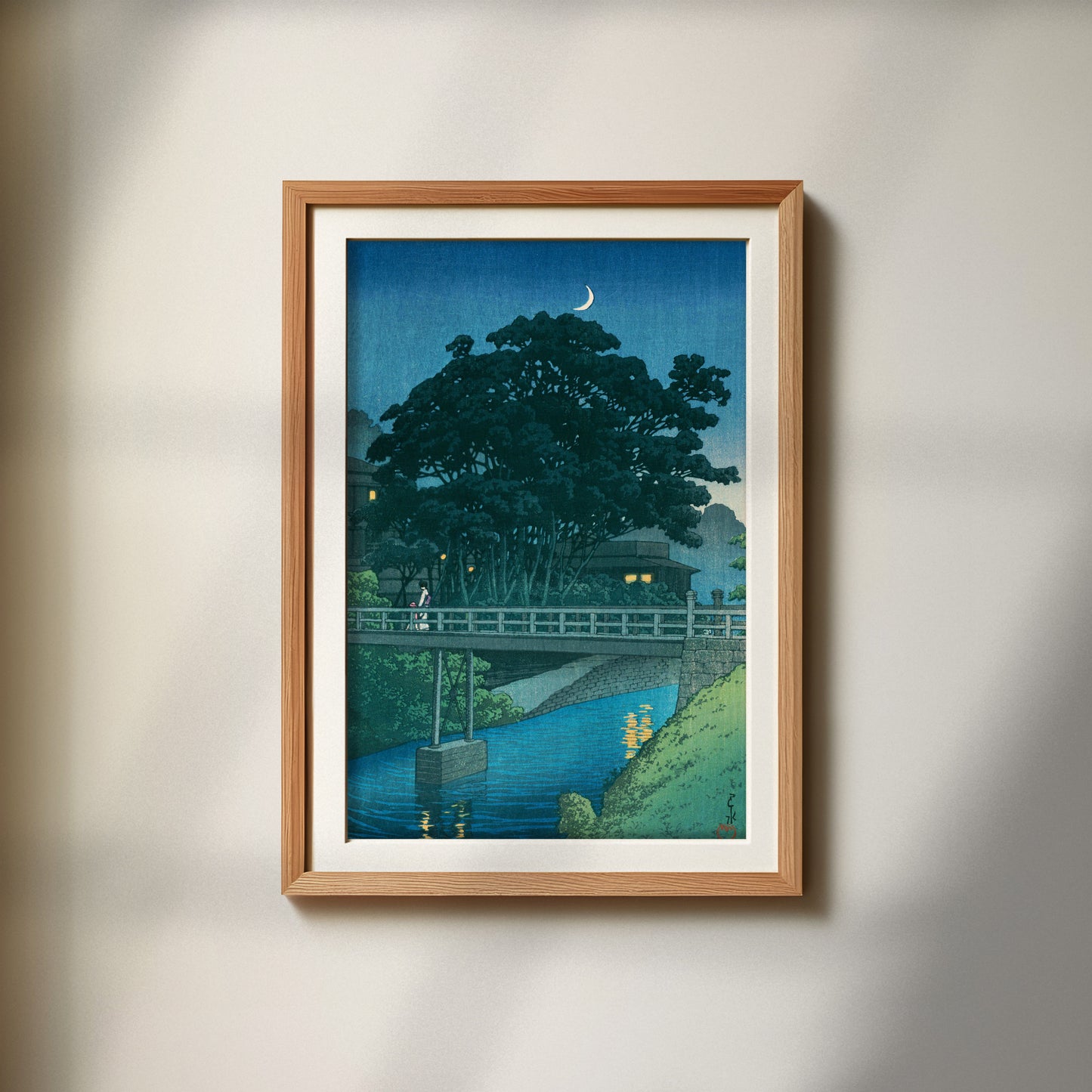 10枚セット 16作品より選択 川瀬巴水  12×18(11×17＋マージン）  木版画複製 　日本製