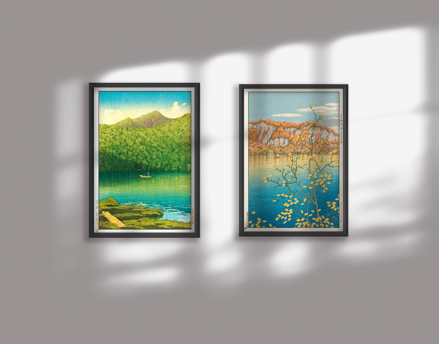 Spring moon  A4 - Kawase Hasui