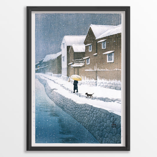 Sinkawabata  A4 - Kawase Hasui